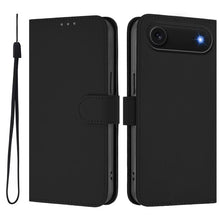 Load image into Gallery viewer, Skin Feel Solid Color Leather Phone Case with Lanyard, For iPhone Air, For iPhone 16 Pro Max