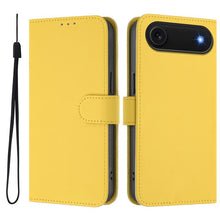 Load image into Gallery viewer, Skin Feel Solid Color Leather Phone Case with Lanyard, For iPhone Air, For iPhone 16 Pro Max