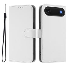 Load image into Gallery viewer, Skin Feel Solid Color Leather Phone Case with Lanyard, For iPhone Air, For iPhone 16 Pro Max