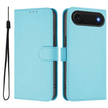 Load image into Gallery viewer, Skin Feel Solid Color Leather Phone Case with Lanyard, For iPhone Air, For iPhone 16 Pro Max