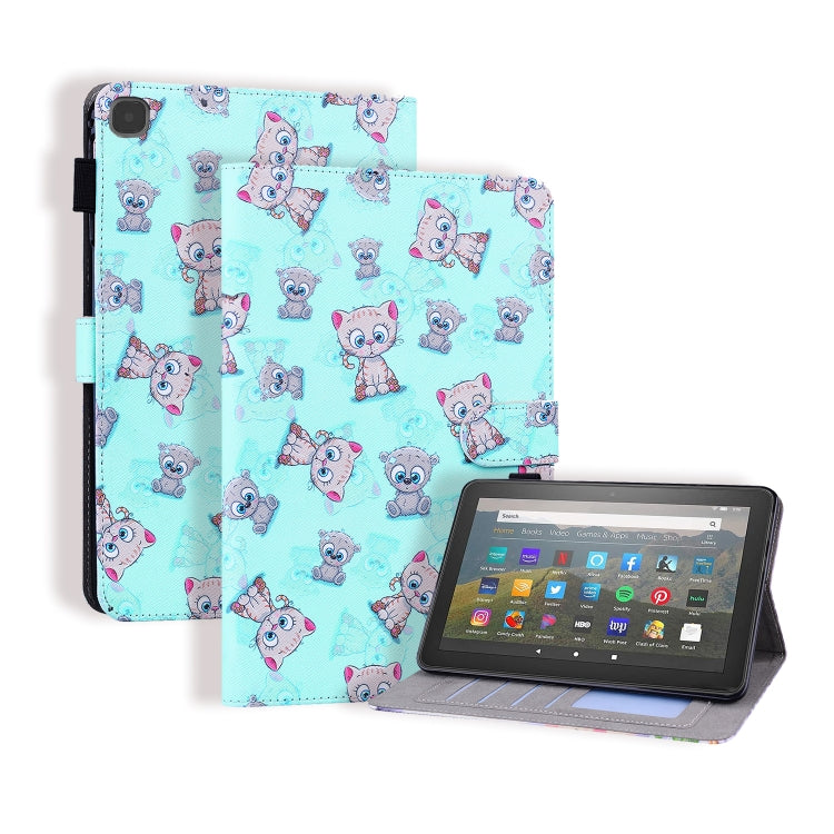 Horizontal Flip Leather Case, with  Card Slots & Holder & Photo Frame, For iPad mini (2019), For iPad Pro 11 inch (2020), For Amazon Fire HD 8, For Amazon Fire HD 8 Plus (2020), For Amazon Fire HD 8 (2017)