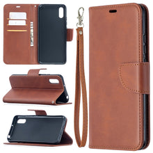 Load image into Gallery viewer, Retro Lambskin Texture Pure Color Horizontal Flip PU Leather Case with Holder &amp; Card Slots &amp; Wallet &amp; Lanyard, For Xiaomi Redmi 9A, For OPPO Reno4 5G