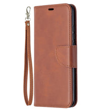 Load image into Gallery viewer, Retro Lambskin Texture Pure Color Horizontal Flip PU Leather Case with Holder &amp; Card Slots &amp; Wallet &amp; Lanyard, For Xiaomi Redmi 9A, For OPPO Reno4 5G
