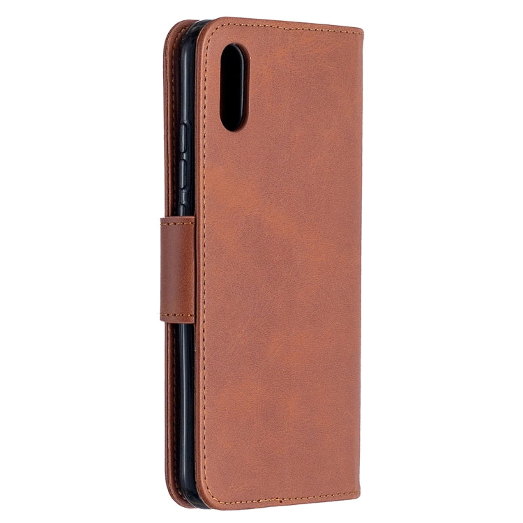 Retro Lambskin Texture Pure Color Horizontal Flip PU Leather Case with Holder & Card Slots & Wallet & Lanyard, For Xiaomi Redmi 9A, For OPPO Reno4 5G