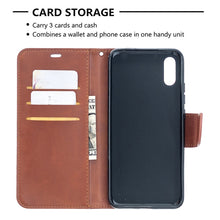 Load image into Gallery viewer, Retro Lambskin Texture Pure Color Horizontal Flip PU Leather Case with Holder &amp; Card Slots &amp; Wallet &amp; Lanyard, For Xiaomi Redmi 9A, For OPPO Reno4 5G
