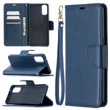 Load image into Gallery viewer, Retro Lambskin Texture Pure Color Horizontal Flip PU Leather Case with Holder &amp; Card Slots &amp; Wallet &amp; Lanyard, For Xiaomi Redmi 9A, For OPPO Reno4 5G