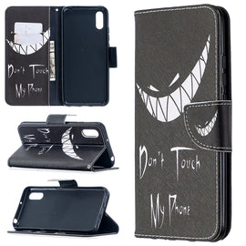 Colored Drawing Pattern Horizontal Flip Leather Case with Holder & Card Slots & Wallet, For Xiaomi Redmi 9A, For OPPO Reno4 5G
