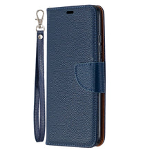 Load image into Gallery viewer, Litchi Texture Pure Color Horizontal Flip PU Leather Case with Holder &amp; Card Slots &amp; Wallet &amp; Lanyard, For Xiaomi Redmi 9A, For Xiaomi Redmi 9C