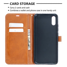 Load image into Gallery viewer, Color Matching Denim Texture Horizontal Flip Leather Case with Holder &amp; Card Slots &amp; Wallet &amp; Lanyard, For Xiaomi Redmi 9A, For Xiaomi Redmi 9C