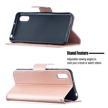 Load image into Gallery viewer, Two Butterflies Embossing Pattern Horizontal Flip Leather Case with Holder &amp; Card Slot &amp; Wallet &amp; Lanyard, For Xiaomi Redmi 9A, For Xiaomi Redmi 9C