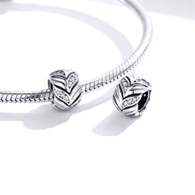 Load image into Gallery viewer, S925 Sterling Silver Wheat Zircon Beads DIY Bracelet Necklace Accessories, SCC1614