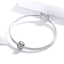 Load image into Gallery viewer, S925 Sterling Silver Wheat Zircon Beads DIY Bracelet Necklace Accessories, SCC1614