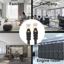 Load image into Gallery viewer, Gigabit Network Cat 8 Dual-shielded Cable, 1m, 2m, 3m, 8m, 10m, 30m