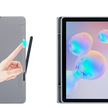 Load image into Gallery viewer, For Samsung Galaxy Tab S6 Lite P610/P615 Marble Cloth Texture TPU Horizontal Flip Leather Case with Holder &amp; Card Slot &amp; Pen Slot