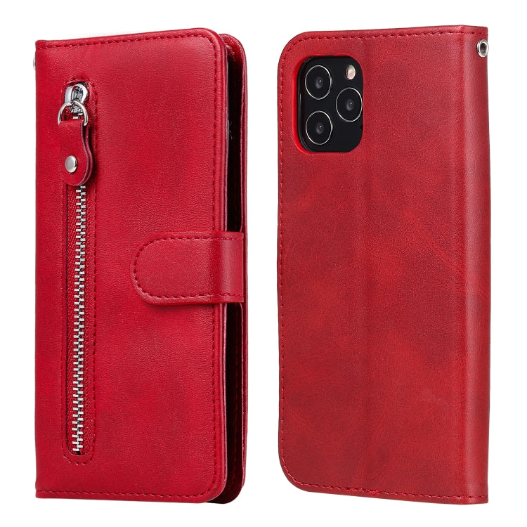 Fashion Calf Texture Zipper Horizontal Flip Leather Case with Stand & Card Slots & Wallet Function
