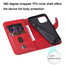 Load image into Gallery viewer, Fashion Calf Texture Zipper Horizontal Flip Leather Case with Stand &amp; Card Slots &amp; Wallet Function, For iPhone 12 Pro / 12, For iPhone 12 Pro Max, For Xiaomi Redmi 9C, For Xiaomi Redmi 9A, For Samsung Galaxy Note20 Ultra, For Samsung Galaxy Note20     ...