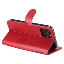 Load image into Gallery viewer, Fashion Calf Texture Zipper Horizontal Flip Leather Case with Stand &amp; Card Slots &amp; Wallet Function, For iPhone 12 Pro / 12, For iPhone 12 Pro Max, For Xiaomi Redmi 9C, For Xiaomi Redmi 9A, For Samsung Galaxy Note20 Ultra, For Samsung Galaxy Note20     ...