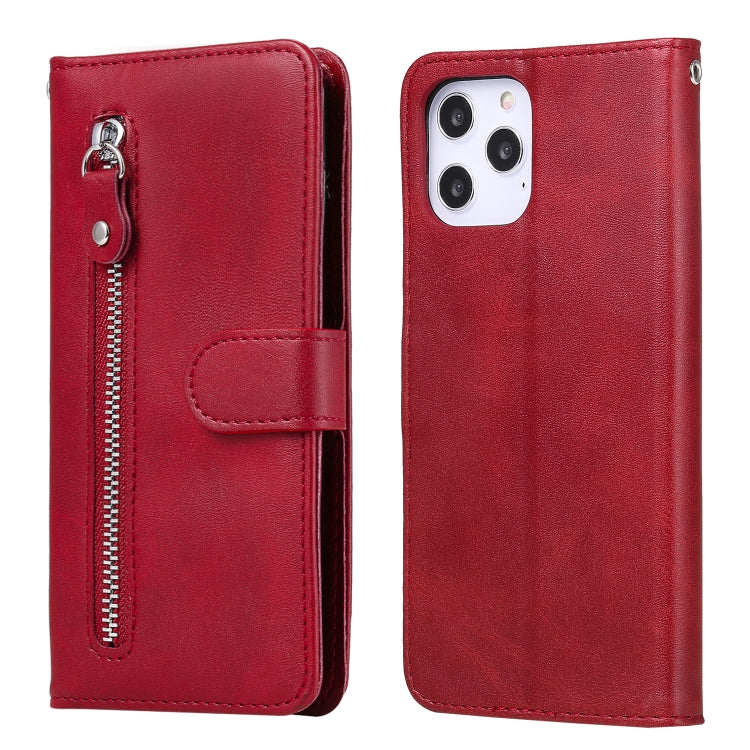 Fashion Calf Texture Zipper Horizontal Flip Leather Case with Stand & Card Slots & Wallet Function