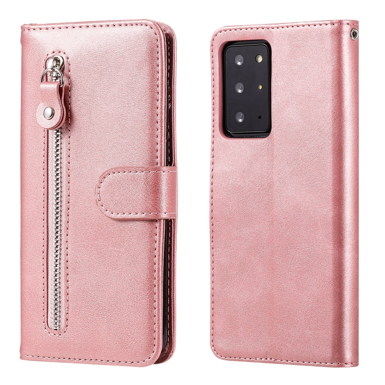 Fashion Calf Texture Zipper Horizontal Flip Leather Case with Stand & Card Slots & Wallet Function