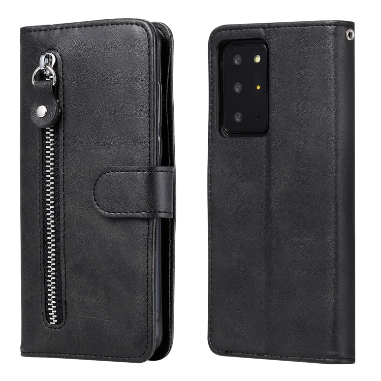 Fashion Calf Texture Zipper Horizontal Flip Leather Case with Stand & Card Slots & Wallet Function