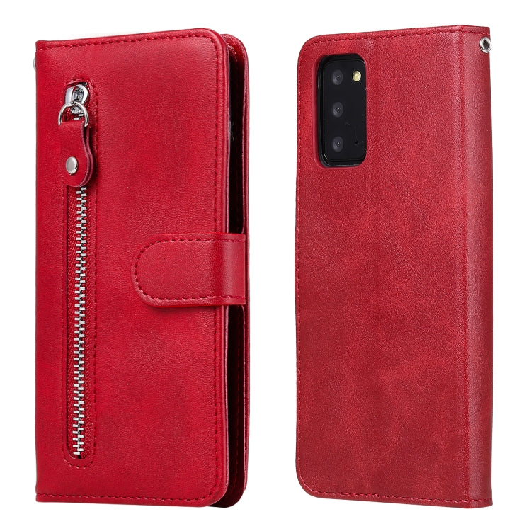 Fashion Calf Texture Zipper Horizontal Flip Leather Case with Stand & Card Slots & Wallet Function