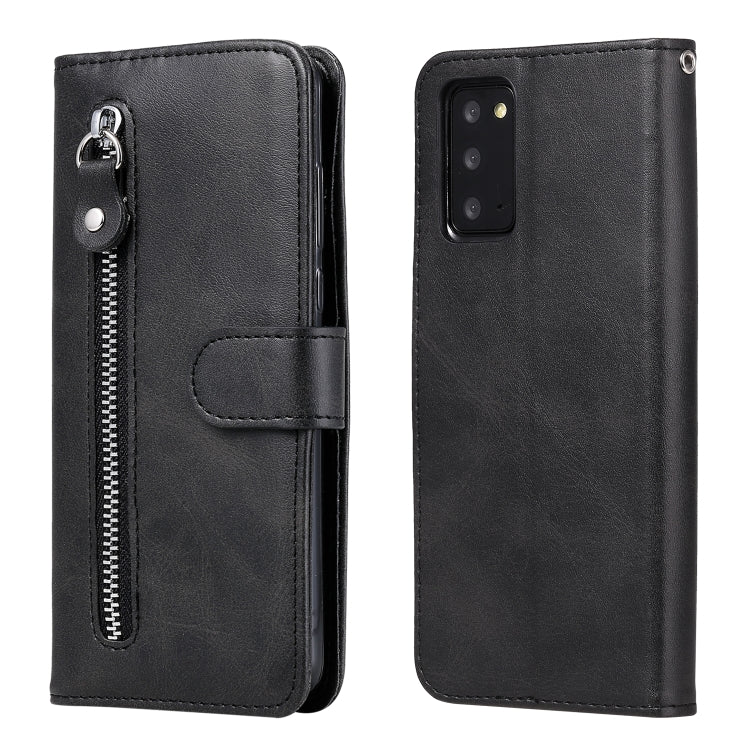 Fashion Calf Texture Zipper Horizontal Flip Leather Case with Stand & Card Slots & Wallet Function