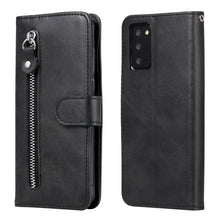 Load image into Gallery viewer, Fashion Calf Texture Zipper Horizontal Flip Leather Case with Stand &amp; Card Slots &amp; Wallet Function