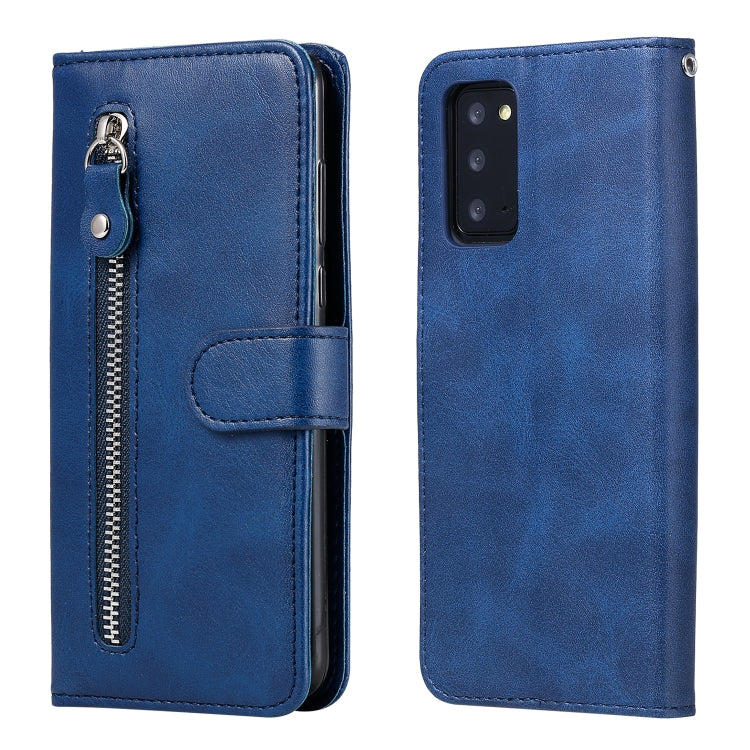Fashion Calf Texture Zipper Horizontal Flip Leather Case with Stand & Card Slots & Wallet Function