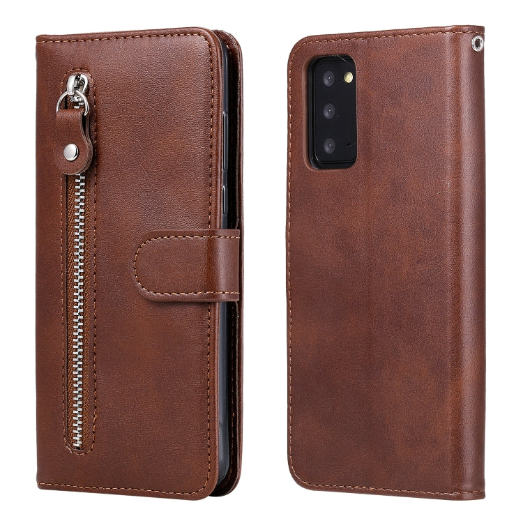 Fashion Calf Texture Zipper Horizontal Flip Leather Case with Stand & Card Slots & Wallet Function