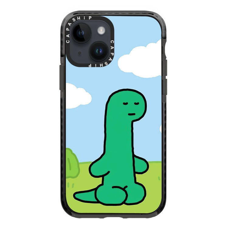 Simple Illustration Pattern Full Coverage Phone Case, For iPhone 15