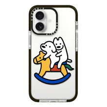 Load image into Gallery viewer, Simple Illustration Pattern Full Coverage Phone Case, For iPhone 16 Plus