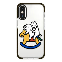 Load image into Gallery viewer, Simple Illustration Pattern Full Coverage Phone Case, For iPhone X / XS