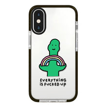 Load image into Gallery viewer, Simple Illustration Pattern Full Coverage Phone Case, For iPhone X / XS
