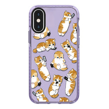 Load image into Gallery viewer, Simple Illustration Pattern Full Coverage Phone Case, For iPhone X / XS