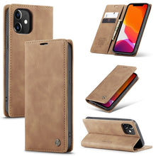 Load image into Gallery viewer, CaseMe-013 Multifunctional Retro Frosted Horizontal Flip Leather Case with Card Slot &amp; Holder &amp; Wallet, For iPhone 12 Pro Max, For iPhone 12 / 12 Pro, For iPhone 12 mini, For OnePlus Nord