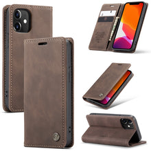 Load image into Gallery viewer, CaseMe-013 Multifunctional Retro Frosted Horizontal Flip Leather Case with Card Slot &amp; Holder &amp; Wallet, For iPhone 12 Pro Max, For iPhone 12 / 12 Pro, For iPhone 12 mini, For OnePlus Nord