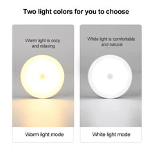 Load image into Gallery viewer, Intelligent Human Body Induction LED Night Light Bedside Lamp with Switch, With Switch, Human Sensor