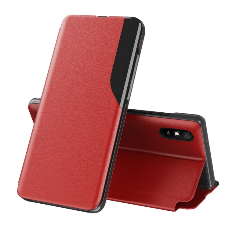 Attraction Flip Holder Leather Phone Case, For Xiaomi Redmi 9C, For Xiaomi Redmi 9A, For Xiaomi Redmi Note 8, For Xiaomi Redmi Note 9 Pro