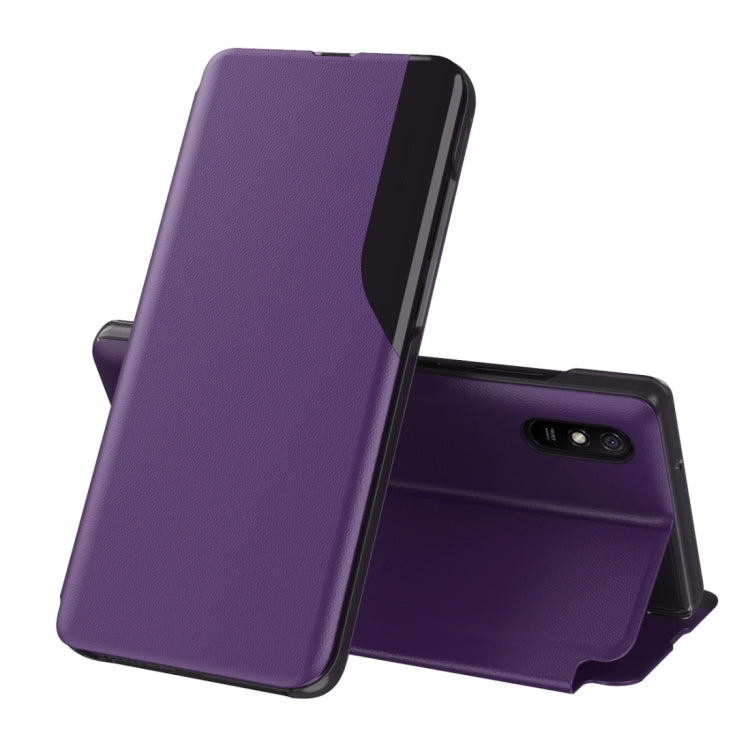 Attraction Flip Holder Leather Phone Case, For Xiaomi Redmi 9C, For Xiaomi Redmi 9A, For Xiaomi Redmi Note 8, For Xiaomi Redmi Note 9 Pro
