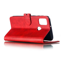 Load image into Gallery viewer, Embossed Happy Cat Pattern Horizontal Flip Leather Case with Holder &amp; Card Slots &amp; Wallet &amp; Photo Frame