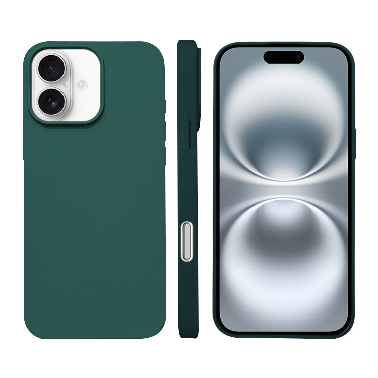 Liquid Silicone Phone MagSafe Case, For iPhone 16, For iPhone 15 Pro Max, For iPhone 15 Pro, For iPhone 15 Plus