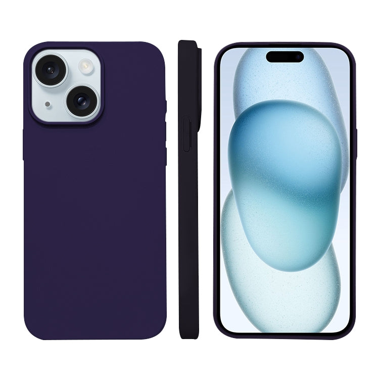 Liquid Silicone Phone MagSafe Case, For iPhone 16, For iPhone 15 Pro Max, For iPhone 15 Pro, For iPhone 15 Plus