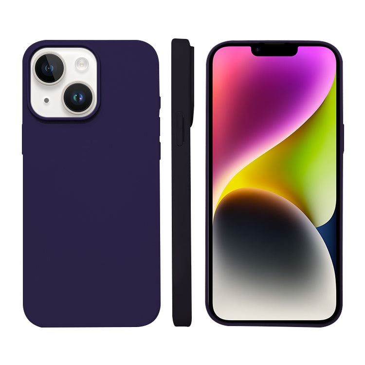 Liquid Silicone Phone MagSafe Case, For iPhone 15, For iPhone 14 Plus, For iPhone 14, For iPhone 14 Pro