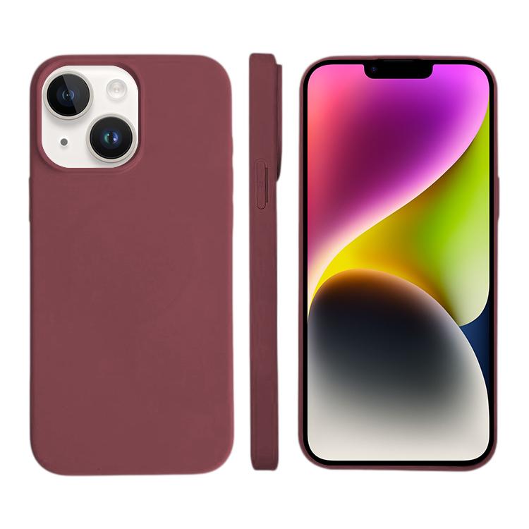 Liquid Silicone Phone MagSafe Case, For iPhone 15 Plus, For iPhone 15, For iPhone 14 Plus, For iPhone 14