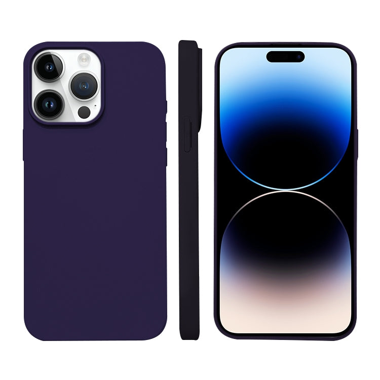 Liquid Silicone Phone MagSafe Case, For iPhone 15, For iPhone 14 Plus, For iPhone 14, For iPhone 14 Pro