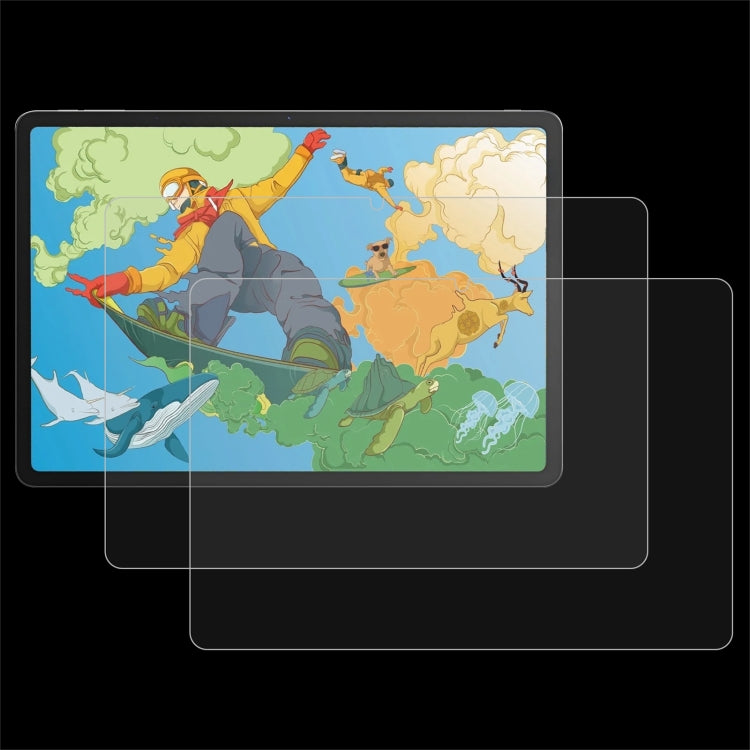 2pcs 9H 0.3mm Explosion-proof Tempered Glass Film, For UGEE UT3 14.25, For UGEE UT2 10.36 inch