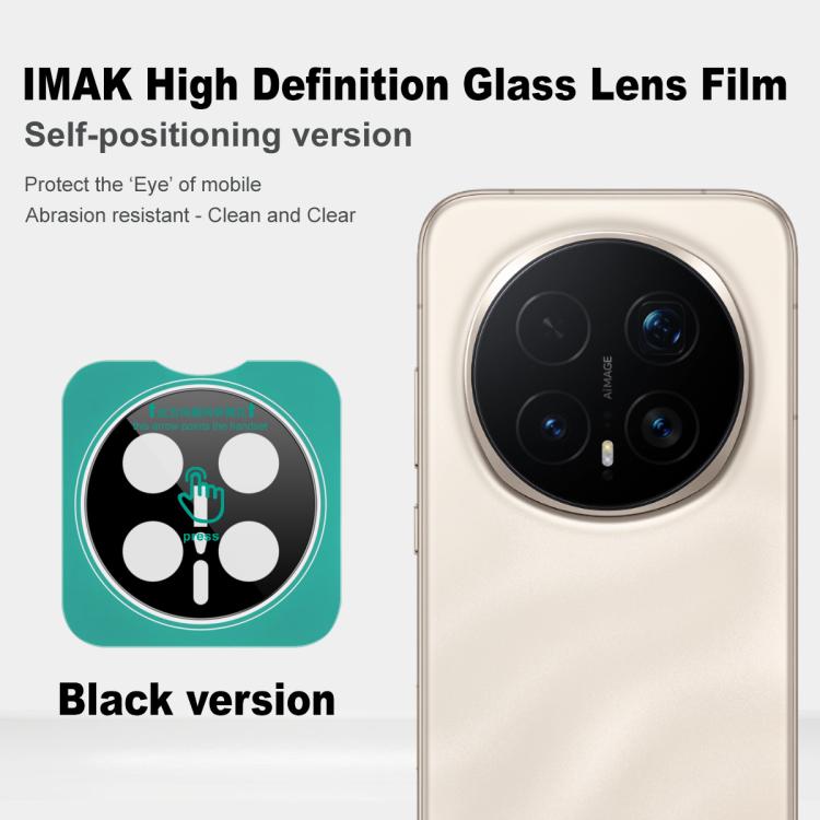 imak Black Version HD Glass Rear Camera Lens Film, Self-positioning Version