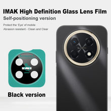 Load image into Gallery viewer, imak Black Version HD Glass Rear Camera Lens Film, Self-positioning Version, For Huawei Enjoy 90 Pro Max 5G, For Huawei Mate 80 Pro Max Wind, For Huawei nova 15 Ultra, For Huawei nova 15 Pro, For Huawei nova 15, For Huawei Mate X7                      ...