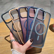 Load image into Gallery viewer, Frosted Skin Feel MagSafe Phone Case, For iPhone 13, For iPhone 12, For iPhone 12 Pro Max, For iPhone 12 Pro, For iPhone 11 Pro Max, For iPhone 11, For iPhone 11 Pro