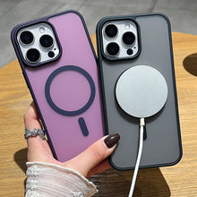 Load image into Gallery viewer, Frosted Skin Feel MagSafe Phone Case, For iPhone 13, For iPhone 12, For iPhone 12 Pro Max, For iPhone 12 Pro, For iPhone 11 Pro Max, For iPhone 11, For iPhone 11 Pro